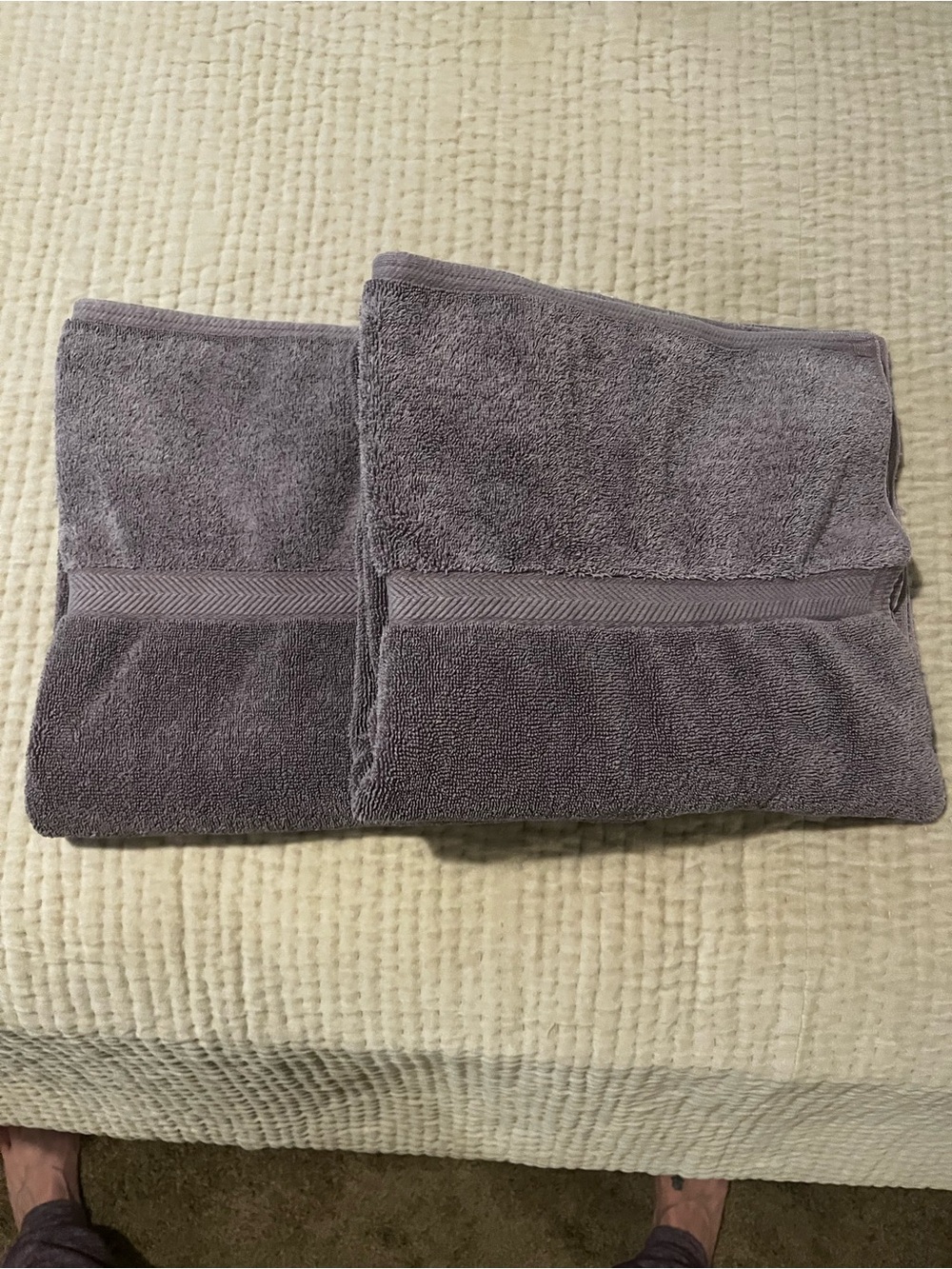 Bath towels-set of 2